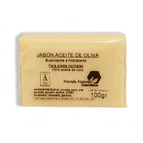 Completo vegetariano Terapia Jabón Aceite de Oliva 100 g de E. Company - El Antiguo Herbolario